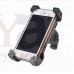 OkaeYa Bike Mount Phone Holder Cycle Adjustable Cradle Handlebar Roll Bar for Smartphone iPhone GPS